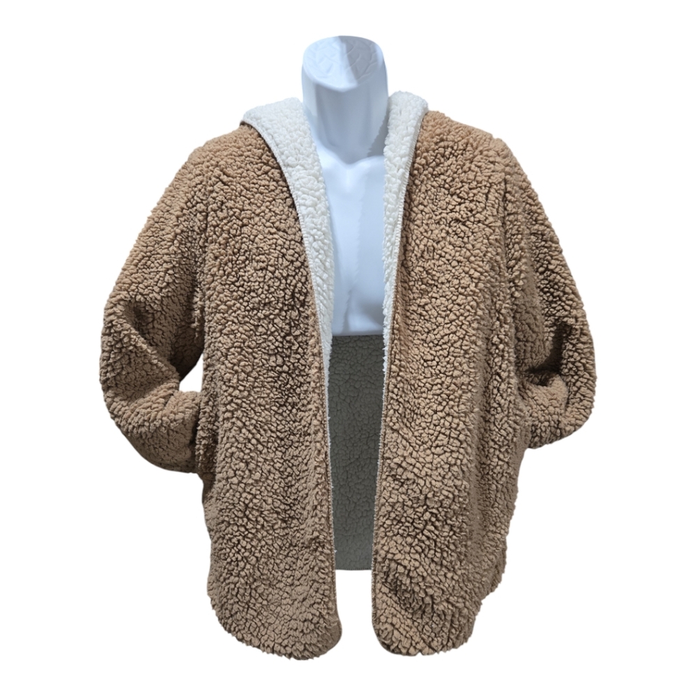 Emma's Expressions Maternity Sherpa Jacket  Women's Size Small